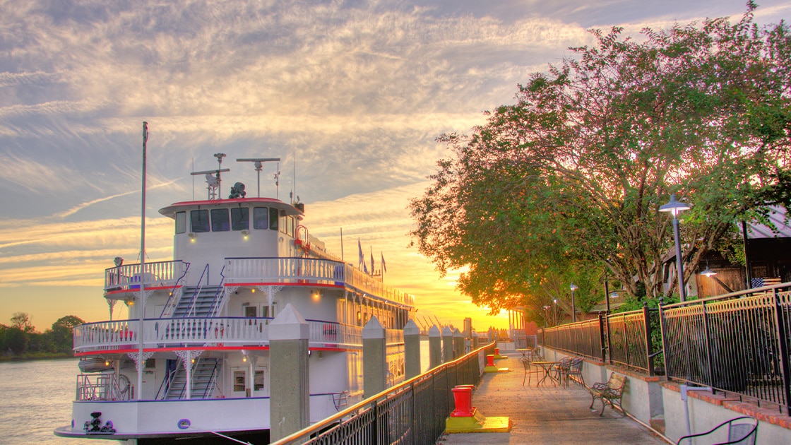 Boat at the dock